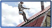 Очищення дахів від бурульок
